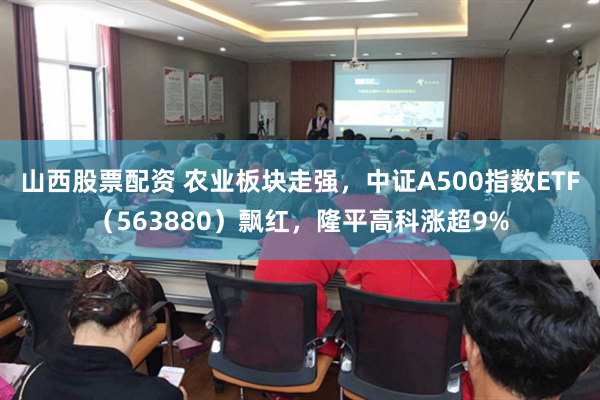 山西股票配资 农业板块走强，中证A500指数ETF（563880）飘红，隆平高科涨超9%